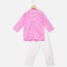 Load image into Gallery viewer, Leheriya Kurta Pajama Set