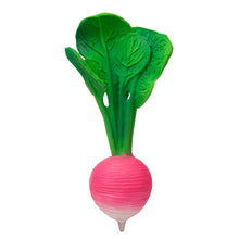 Load image into Gallery viewer, Ramona The Radish Natural Rubber Teether