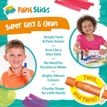 Load image into Gallery viewer, Paint Pop Classic Quick Dry Paint Sticks- 6 Pack
