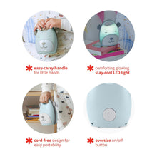 Load image into Gallery viewer, Beary Cute Take Along Nightlight & Soother