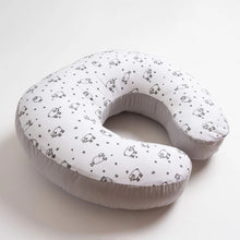 Load image into Gallery viewer, Grey Counting Sheep Theme Nursing Pillow