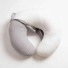 Load image into Gallery viewer, Grey Counting Sheep Theme Nursing Pillow