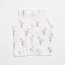 Load image into Gallery viewer, Muslin Tropical Flamingo Theme Jabla Set - Pack Of 3