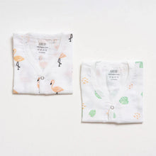 Load image into Gallery viewer, Muslin Tropical Flamingo Theme Jabla Set - Pack Of 2