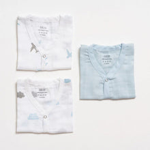 Load image into Gallery viewer, Muslin Dream Big Theme Jabla Set - Pack Of 3