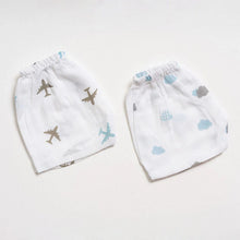 Load image into Gallery viewer, White Dream Big Theme Muslin Shorts - Pack Of 2
