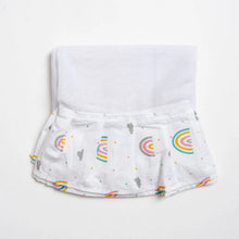 Load image into Gallery viewer, White Rainbow Theme Thottil Net