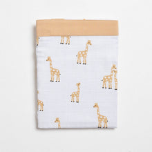 Load image into Gallery viewer, Peach Giraffe Printed Nursing Apron