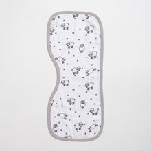 Load image into Gallery viewer, Grey Sheep Printed Burp Cloth