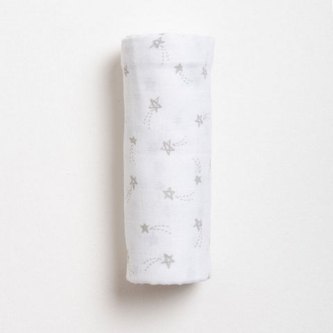 Grey Counting Sheep Theme Swaddle Pack Of 2