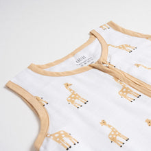 Load image into Gallery viewer, Yellow Giraffe Printed Sleeping Bag