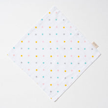 Load image into Gallery viewer, White Follow The Rainbow Printed Muslin Washcloth Pack Of 2
