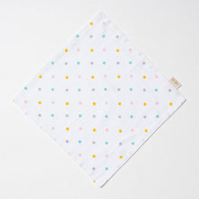 Load image into Gallery viewer, White Follow The Rainbow Theme Muslin Washcloth Pack Of 2