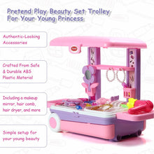Load image into Gallery viewer, Beauty Set Suitcase Trolley