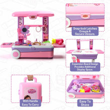 Load image into Gallery viewer, Beauty Set Suitcase Trolley