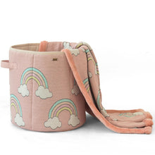 Load image into Gallery viewer, Rainbow Cotton Knitted Large Kids Baskets