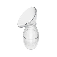 Load image into Gallery viewer, Silicone One Piece Breast Pump With Anti Colic Options+ Bottle (4 oz/120 mL) & Travel Bag