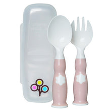 Load image into Gallery viewer, Ergonomic Fork & Spoon Set With Travel Case