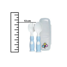 Load image into Gallery viewer, Ergonomic Fork & Spoon Set With Travel Case