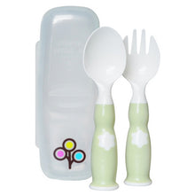 Load image into Gallery viewer, Ergonomic Fork & Spoon Set With Travel Case