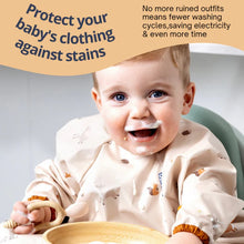 Load image into Gallery viewer, Long Sleeve Coverall Weaning Bib