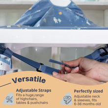 Load image into Gallery viewer, Long Sleeve Coverall Weaning Bib