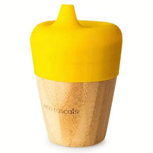 Load image into Gallery viewer, Yellow Bamboo Small Cup- 190 ml