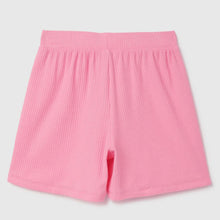 Load image into Gallery viewer, Pink Elasticated Cotton Shorts