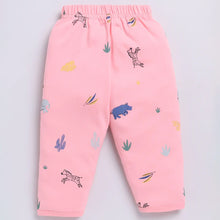 Load image into Gallery viewer, Cotton Full Sleeves Animal Printed Nightwear Set