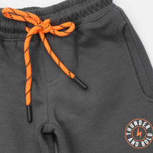 Load image into Gallery viewer, Olive & Grey Regular Fit Track Pant