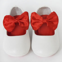 Load image into Gallery viewer, White Bow Embellished Ballerina