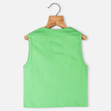 Load image into Gallery viewer, Green Donald Duck Tank T-Shirt