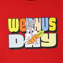 Load image into Gallery viewer, Red Bugs Bunny Theme Tank T-Shirt