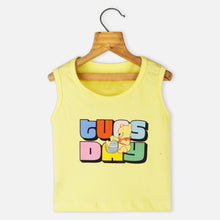 Load image into Gallery viewer, Yellow Pooh Theme Tank T-Shirt