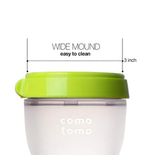 Load image into Gallery viewer, 150ml Green Twin Pack Silicone Feeding Bottle
