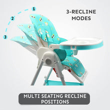 Load image into Gallery viewer, R For Rabbit Green Marshmallow High Chair