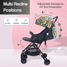 Load image into Gallery viewer, One Hand Fold Colorful Pocket Stroller Lite