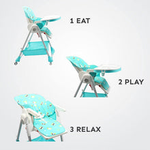 Load image into Gallery viewer, R For Rabbit Green Marshmallow High Chair