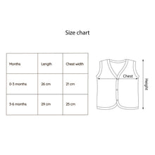 Load image into Gallery viewer, White Counting Sheep Printed Sleeveless Muslin Jabla - Pack Of 2