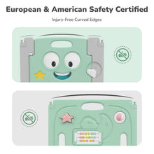 Load image into Gallery viewer, Green Joyland 14 Panel Playard