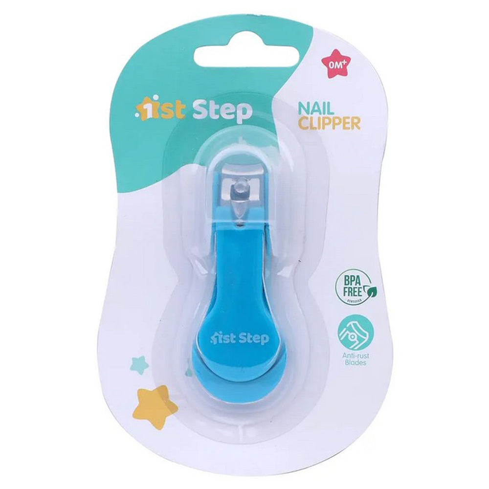 1st Step Blue Easy Grip Baby Nail Clipper