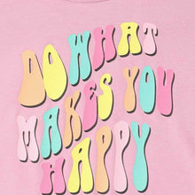 Load image into Gallery viewer, Lilac & Yellow Typographic Full Sleeves Top