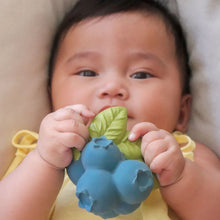 Load image into Gallery viewer, Jerry The Blueberry Natural Rubber Teether