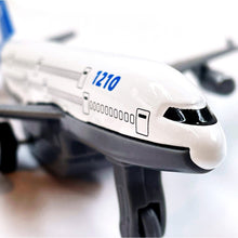 Load image into Gallery viewer, Pull Back Metal Plane Toy