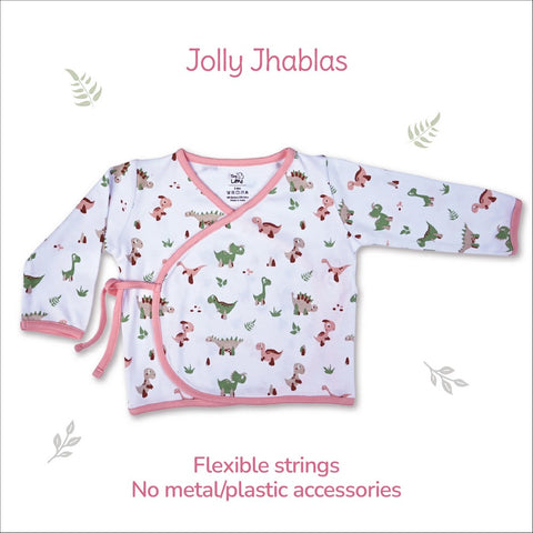 Dino Theme Jabla With Legging, Cap, Booties & Mitten