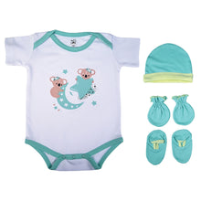 Load image into Gallery viewer, Krescent Koala Theme Onesie With Cap, Booties & Mitten