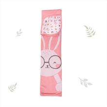 Load image into Gallery viewer, Pink Bunny Theme Reversible Cotton Muslin Blankets
