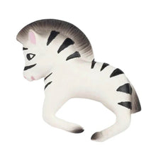Load image into Gallery viewer, Zebra Natural Rubber Teether