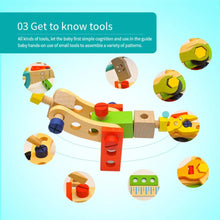 Load image into Gallery viewer, Open Ended Wooden Toolkit Suitcase