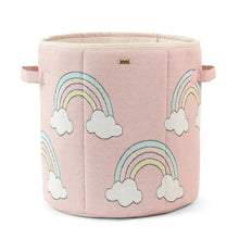 Load image into Gallery viewer, Rainbow Cotton Knitted Large Kids Baskets